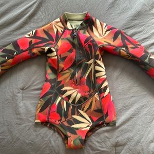 Billabong little girls wetsuit - swimsuit